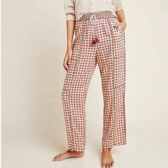 Anthropologie Pants - Anthropologie Doria Geometric Print Sleep Trouser Pants Women's Size XS